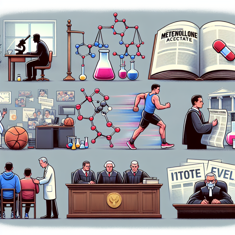 Controversial history of metenolone acetate in sports