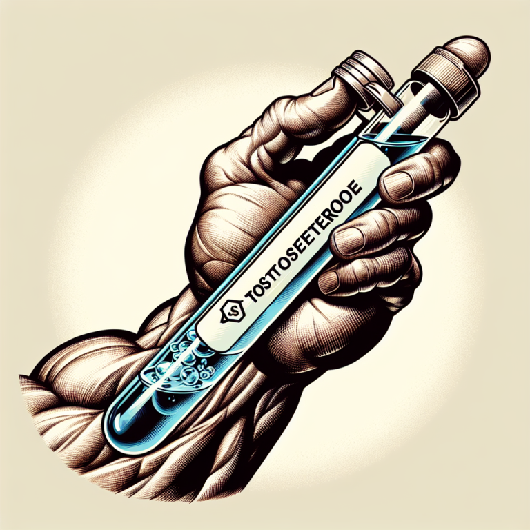 Aqueous testosterone suspension as a doping form in bodybuilding