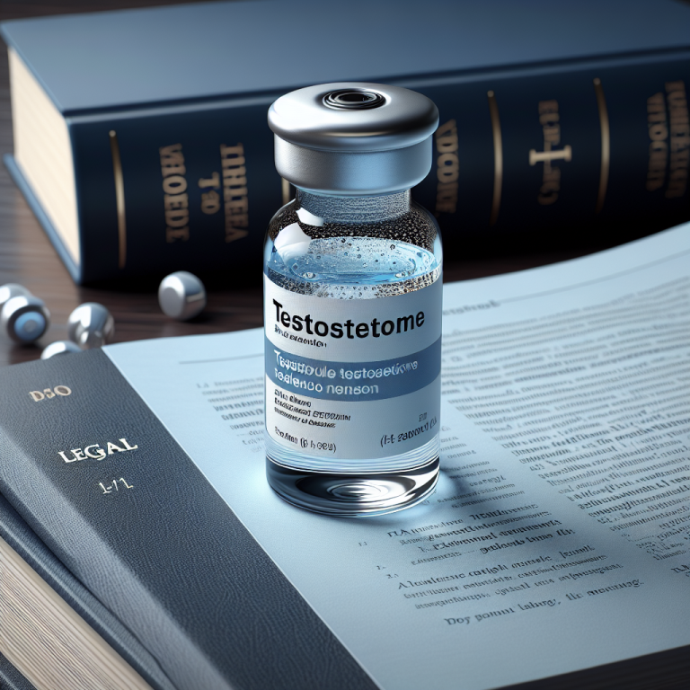 Aquous testosterone suspension: a legal aid for athletes?