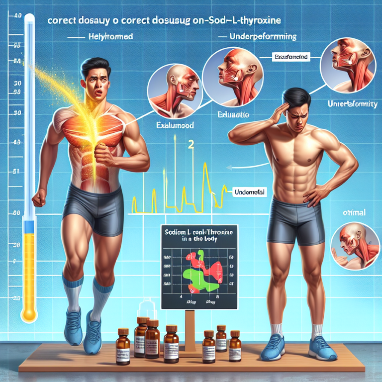 Importance of correct dosage of sodium l-thyroxine in athletes
