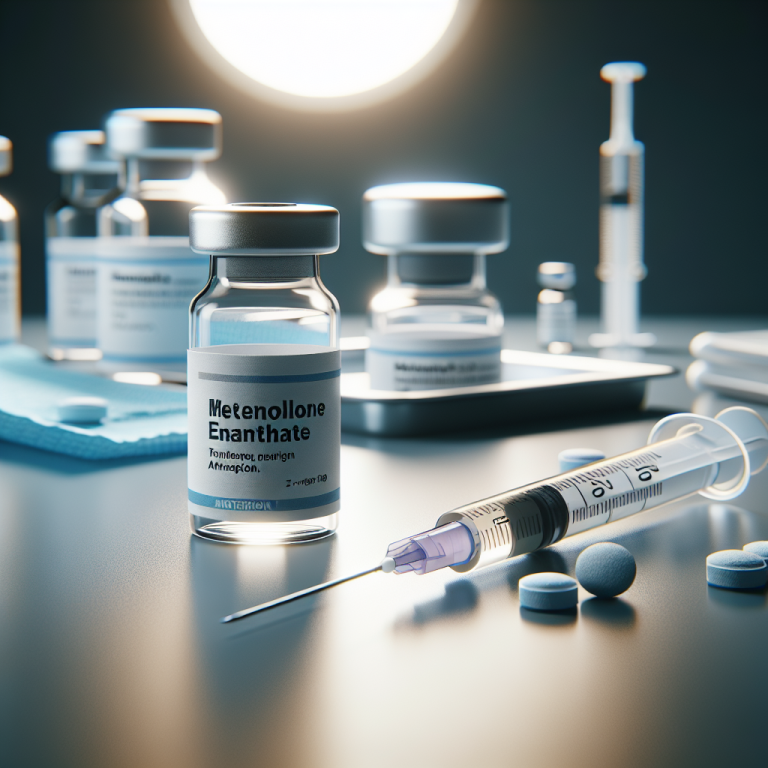 Injectable metenolone enanthate: performance enhancer for athletes