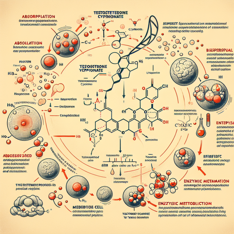 Mechanism of action and metabolic impact of testosterone cypionate