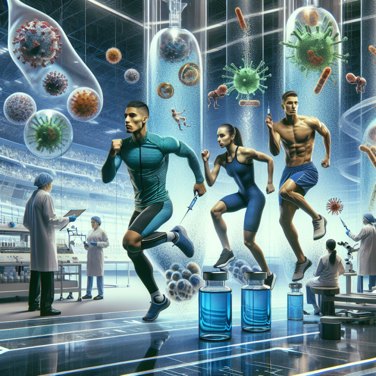 Bactericidal water injections: a new frontier in sports pharmacology