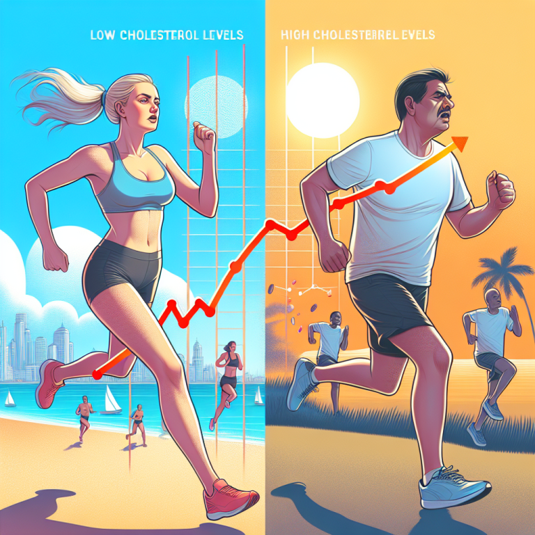Effects of cholesterol levels on athletic performance