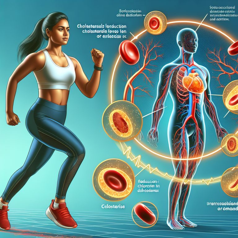 Effects of physical exercise on cholesterol levels in the body