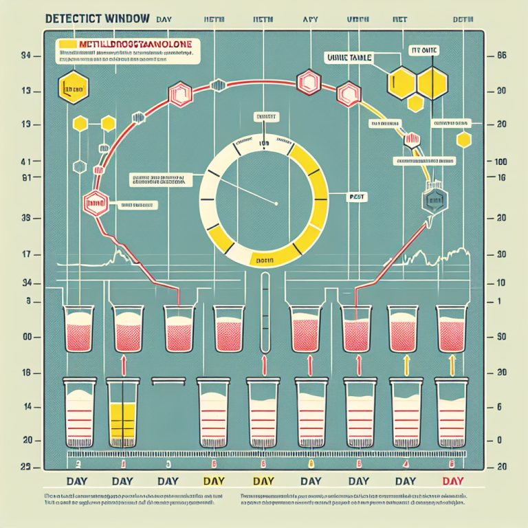 Detection window of metildrostanolone in urine tests