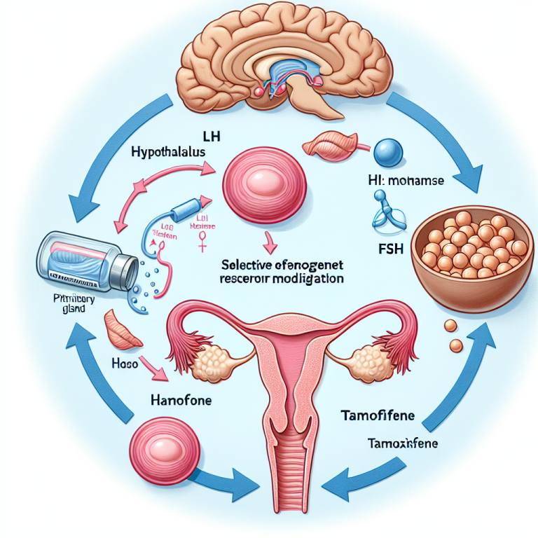 Restoring lh and fsh after tamoxifene