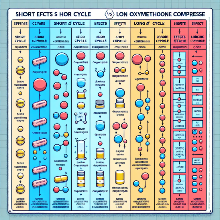 Duration of oxymetholone compresse cycles: short vs long