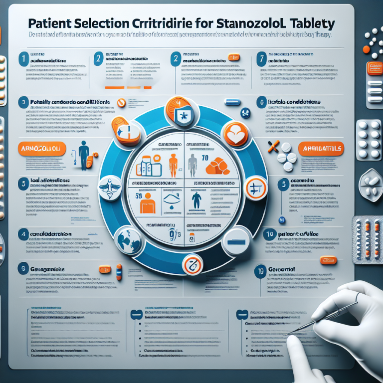 Patient selection criteria for stanozololo compresse therapy Patient selection criteria for stanozololo compresse therapy