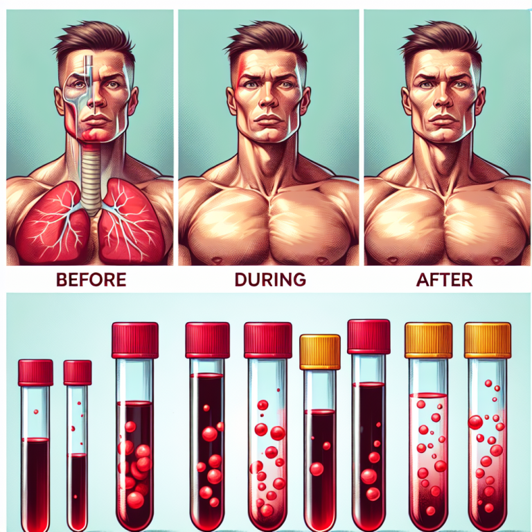 Bloodwork before, during, and after trestolone enantato