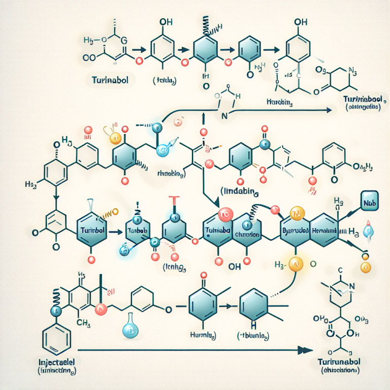 Synthesis pathway of turinabol iniettabile